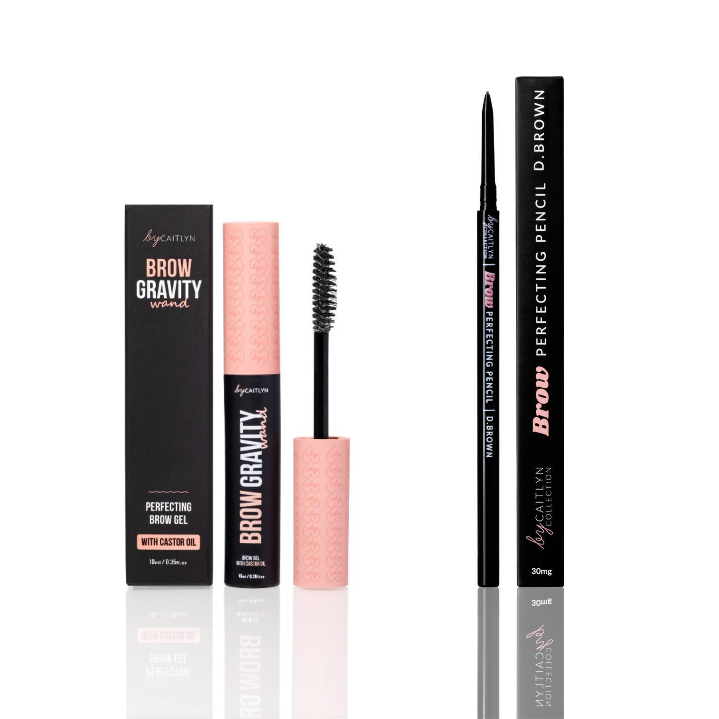 Brow Gravity Styling Wand & Brow Perfecting Pencil Bundle
