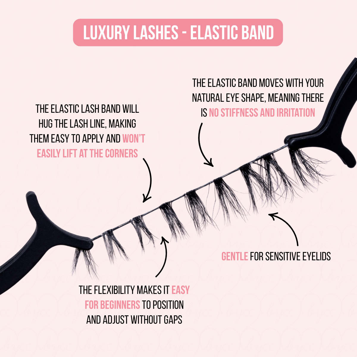Luxury Vegan Reusable Lashes - Lola
