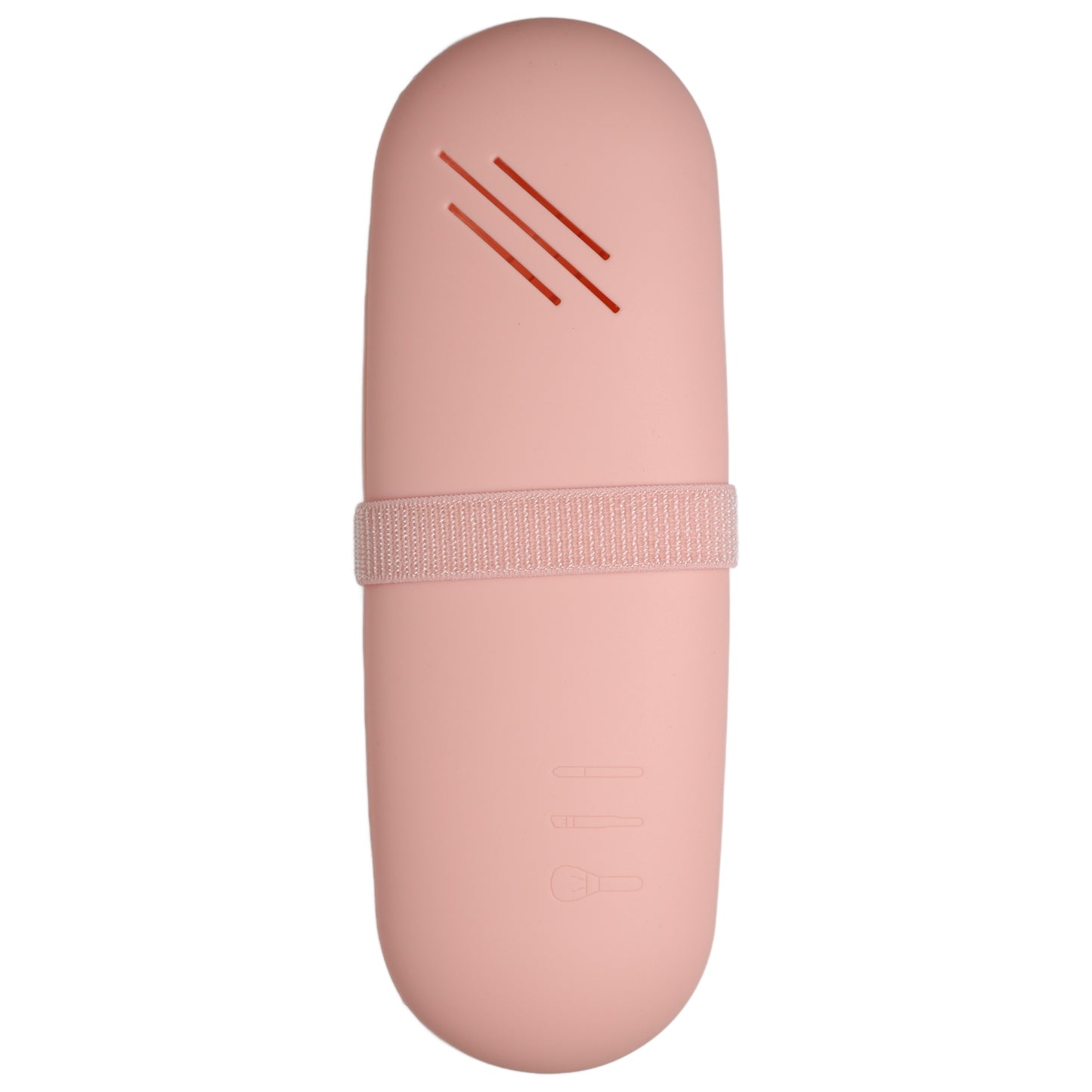 Large Pink Silicone Brush Case