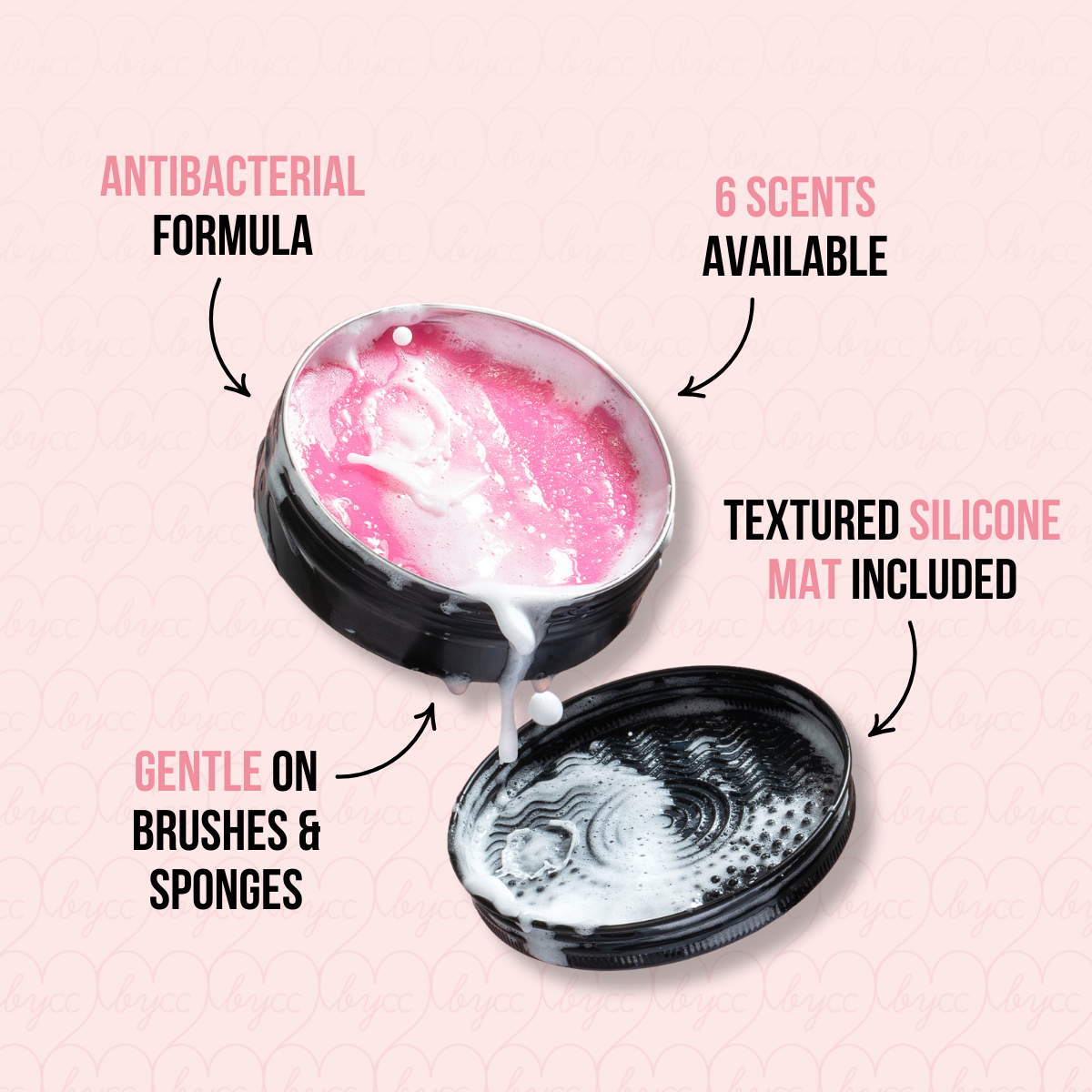 Antibacterial Brush & Sponge Cleansing Soap Trio Bundle