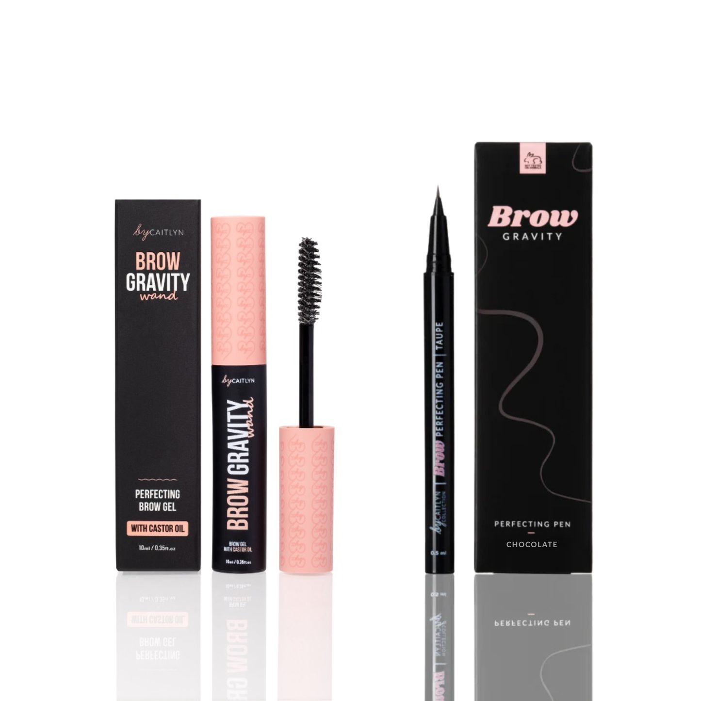 Brow Gravity Styling Wand & Brow Perfecting Pen Bundle