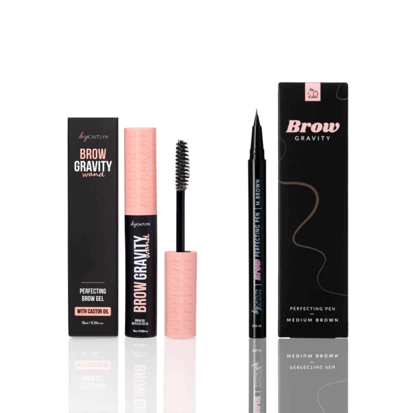 Brow Gravity Styling Wand & Brow Perfecting Pen Bundle