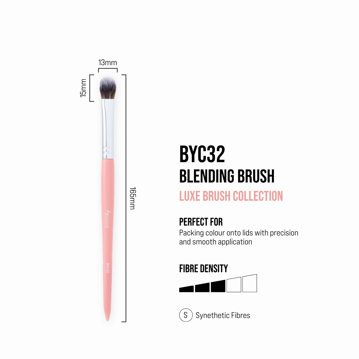 BYC32 Flat Eyeshadow Luxe Brush