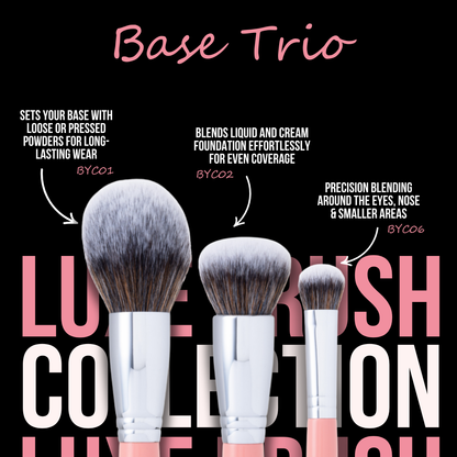 Luxe Brush Base Trio