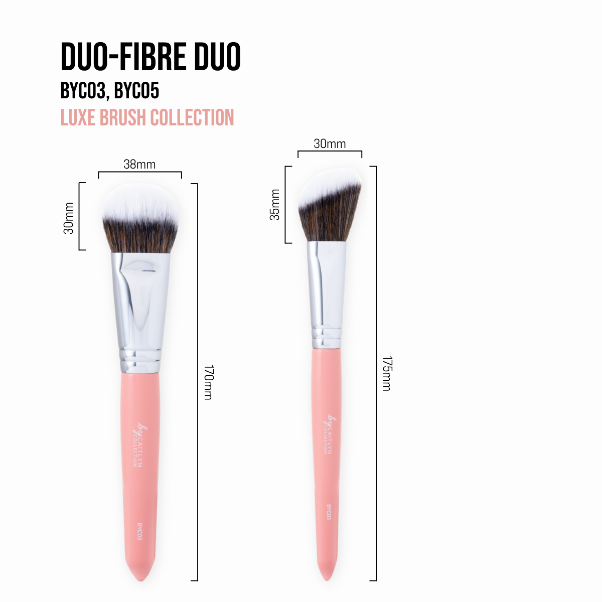 Luxe Duo-fibre Brush Duo