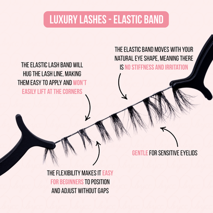 Black 2-In-1 Eye Lash Adhesive Glue Eyeliner Pen & Lash Duo