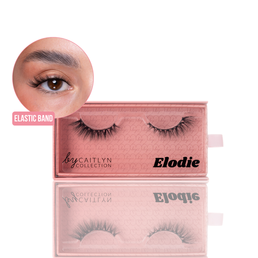 Luxury Vegan Elastic Reusable Lashes - Elodie