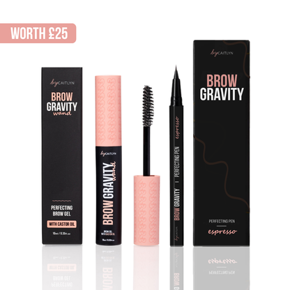 Brow Gravity Styling Wand & Brow Perfecting Pen Bundle