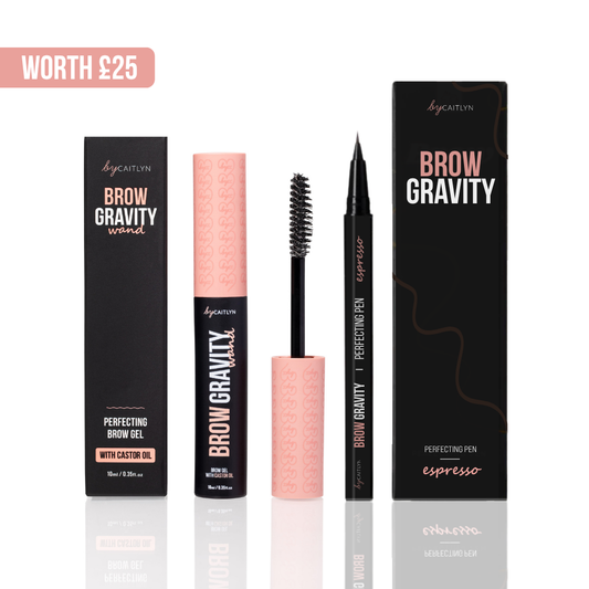 Brow Gravity Styling Wand & Brow Perfecting Pen Bundle