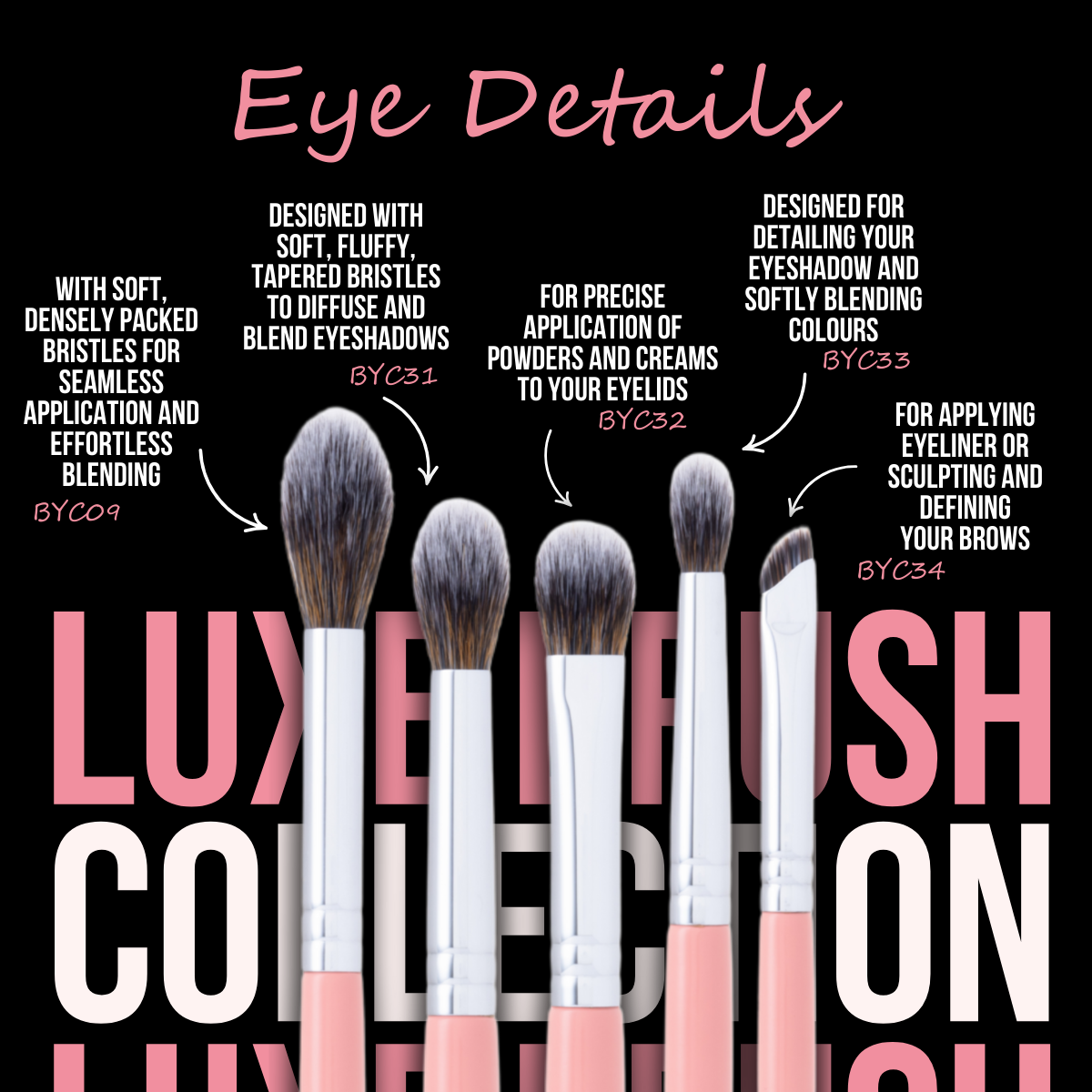 Luxe Brush Eye Details Set