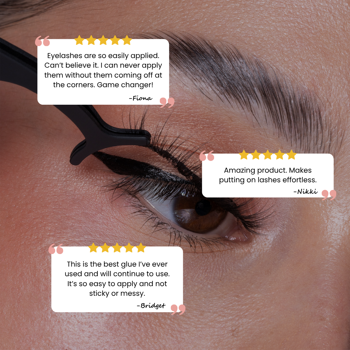 2-In-1 Eye Lash Glue Eyeliner Pen & Lash Bundle