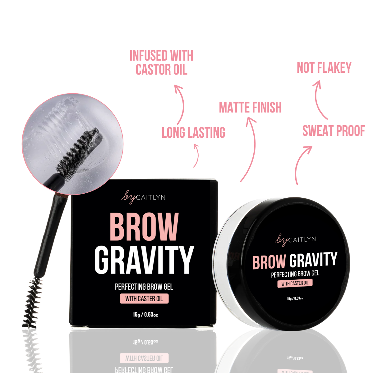Brow Gravity Styling Balm 15g Twin Pack