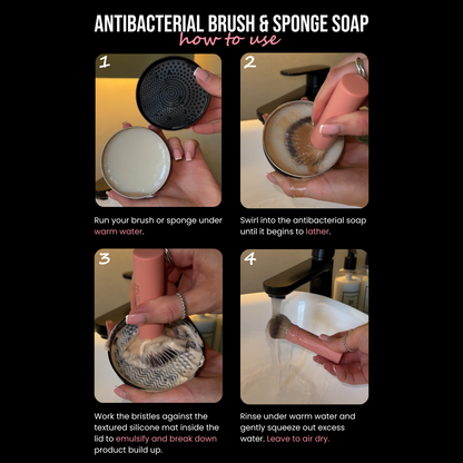 Antibacterial Brush & Sponge Cleaning Soap