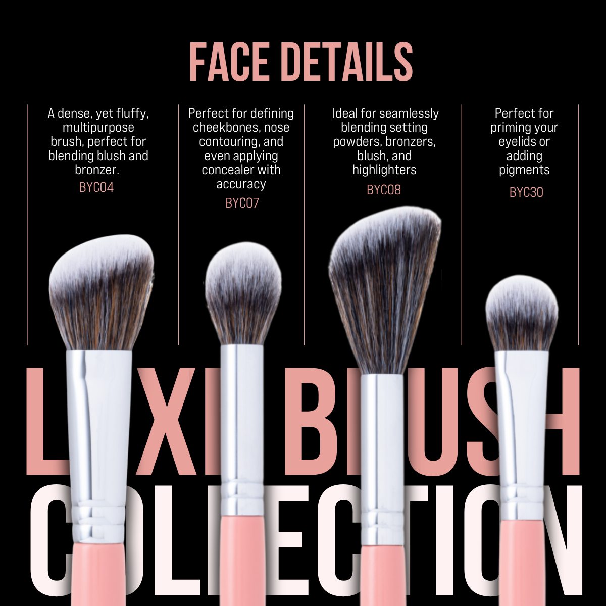 Luxe Brush Face Details