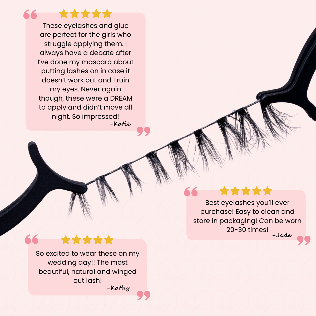 Luxury Vegan Reusable Lashes - Blair