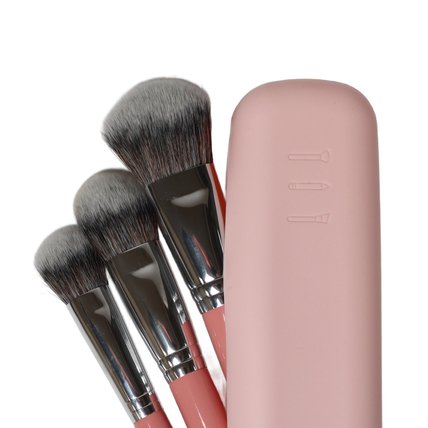 Pink Silicone Brush Case